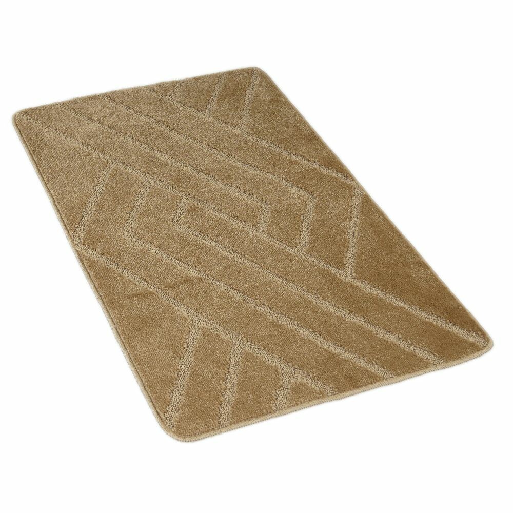 Kvalitex Parkett fürdőszoba szőnyeg bézs, 60 x 100 cm akciós termékkép 1
