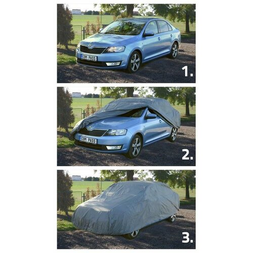 Compass FULL SUV-VAN 100% vízálló ponyva, 515 x 195 x142 cm termék 2. képe