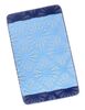 Bellatex Badematte Bany Strahl, blau, 60 x 100 cm