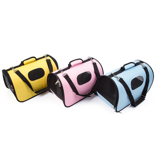 Geantă de transport pentru animale de companie, galbenă