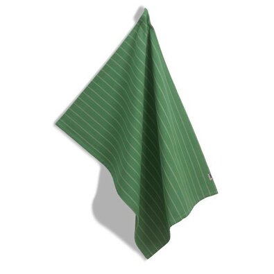 Kela krpa Cora, 100 % bombaž, zelena, črtasta, 70x 50 cm
