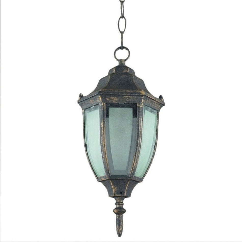 Prezent 39008 Lido zewnętrzna lampa wisząca, 1xE27, 60W, rustykalna czerń