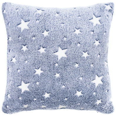 Față de pernă 4Home Stars luminoasă albastră, 40 x 40 cm