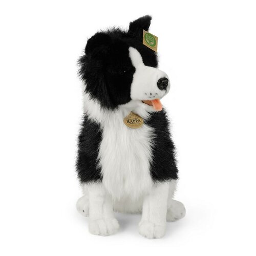 Rappa Pluszowy pies Border collie 40 cm ECO - FRIENDLY