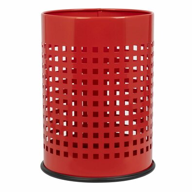 Alda Officer perforált szemetes 18 l, piros