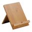 Kesper 58016 Stojak na tablet lub książkę kucharską, bambus, 18 x 23 x 19,2 cm