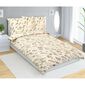 Lenjerie de pat din bumbac Bellatex Twig bej, 140 x 200 cm, 70 x 90 cm
