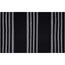 Dywan z czarno-białej bawełny, 60 x 90  cm