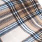Fleece takaró barna, kék, fehér, 150 x 200 cm