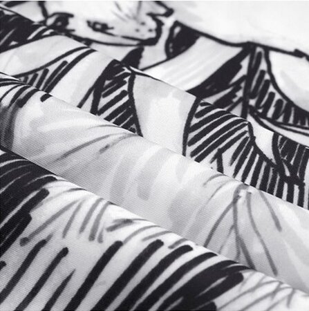 Restilo Zasłona Oxford Jungle, 140 x 250 cm