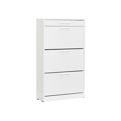 Skriňa na topánky Shim Diamond White