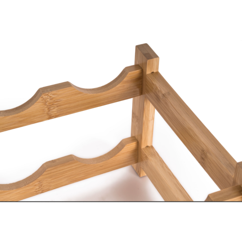 G21 Bambusowy regał na wino, 8 butelek