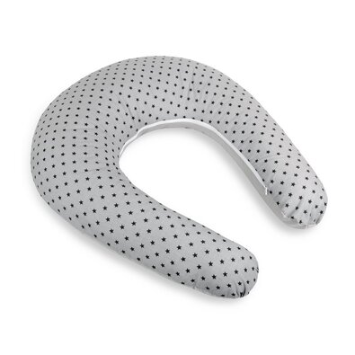 Bellatex Față de pernă pentru alăptare Stele gri ,180 cm