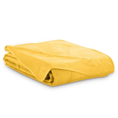 AmeliaHome Dvostranski pregrinjalo za posteljoPalsha zlato, 220 x 240 cm