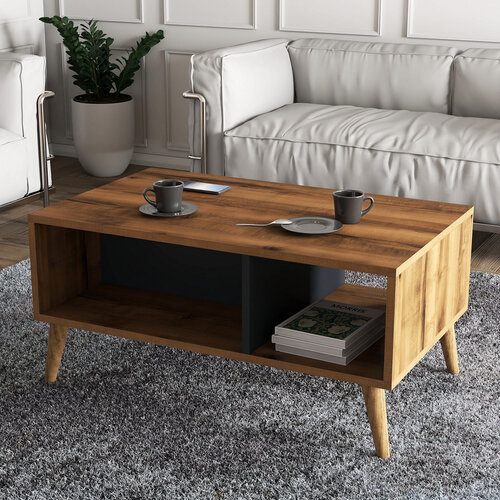 Masă de cafea Exxen Walnut