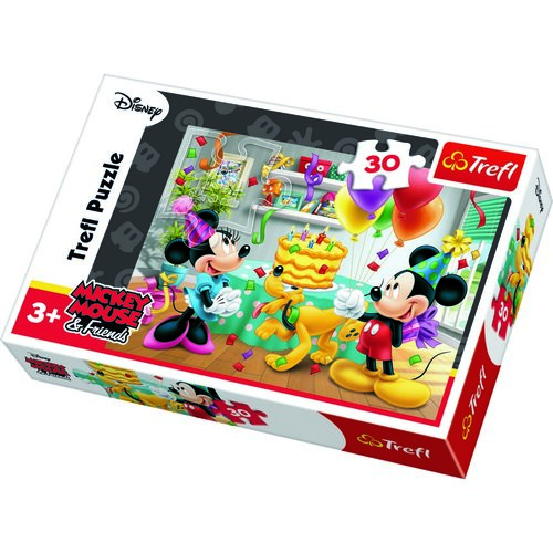Trefl Puzzle Mickey Mouse Oslava, 30 dielikov