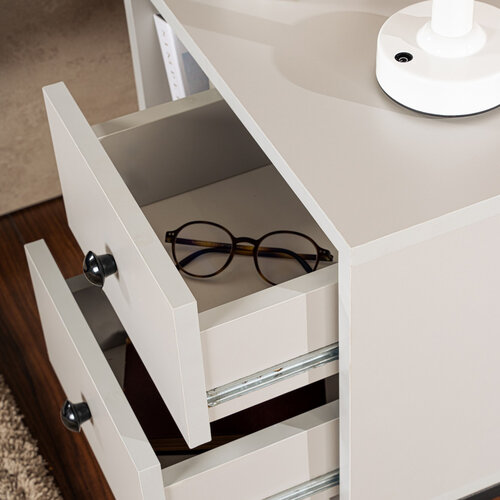Stolik nocny Glimmer Grey