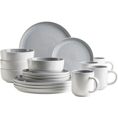 Mäser 16dílná jídelní sada Lunaria Grey