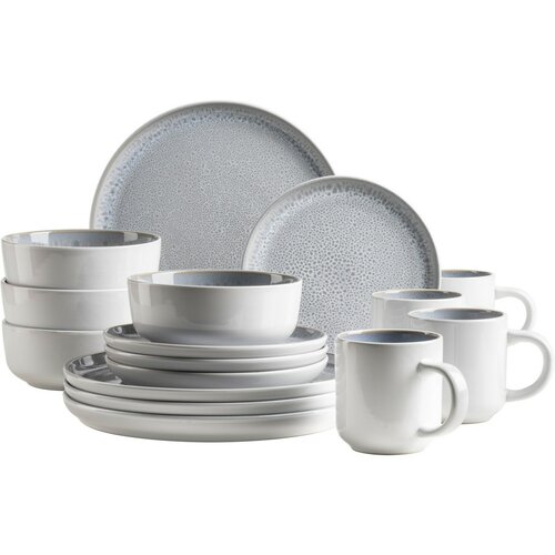 Set de masă Mäser 16 piese Lunaria Grey