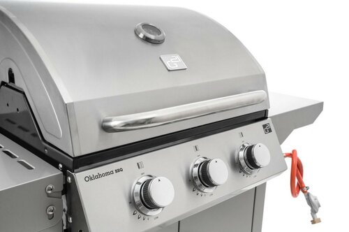 G21 Oklahoma BBQ Premium Line plynový gril 3horáky + regulátor tlaku zdarma