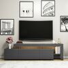 Beliz Anthracite TV-szekrény