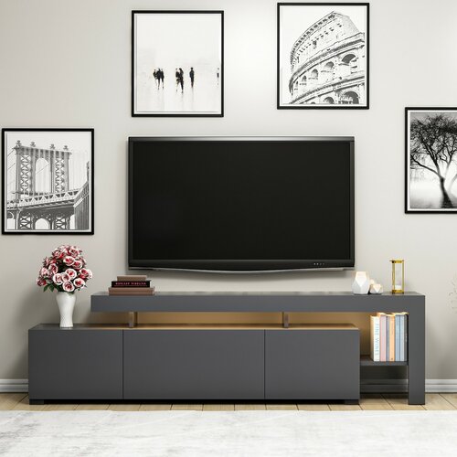 Televízny stolík Beliz Anthracite