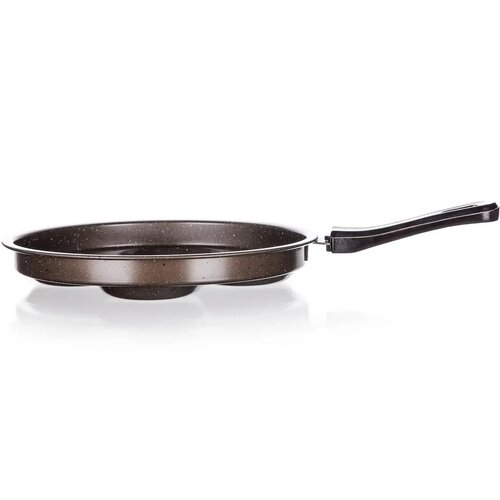 Banquet Panvica na 4 lievance GRANITE Brown, 24 cm