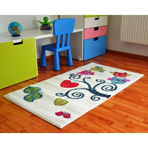 Covor pentru copii Kids 420 White, 120 x 170 cm