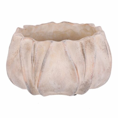 Betonski lonec za cvetlice S, siv, 20 x 11 cm