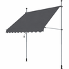 Balkónová markýza Apollo 250 cm, šedá