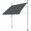 Balkónová markýza Apollo 250 cm, šedá