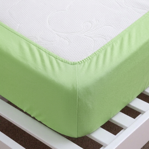 Cearşaf 4Home jersey, verde, 160 x 200 cm