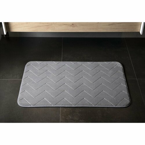 GEDY 96MS508008 Mousse fürdőszobaszőnyeg szürke ,50 x 80 cm