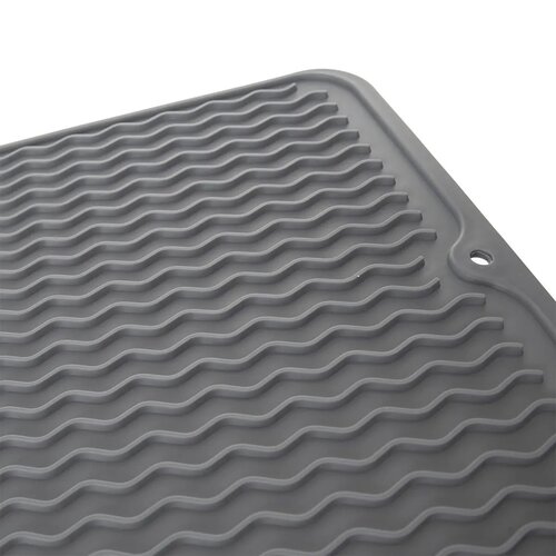 Orion Підставка для посуду 40 x 30,5 x 0,5 см гума, сіра