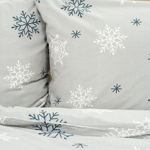 4Home Flanelové obliečky Snow Romance, 140 x 220 cm, 70 x 90 cm