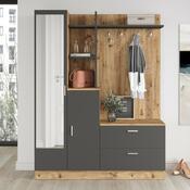 Zestaw do przedpokoju Dana Atlanitc Pine and Anthracite