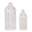 Set felinare din metal Romantic, 2 buc.