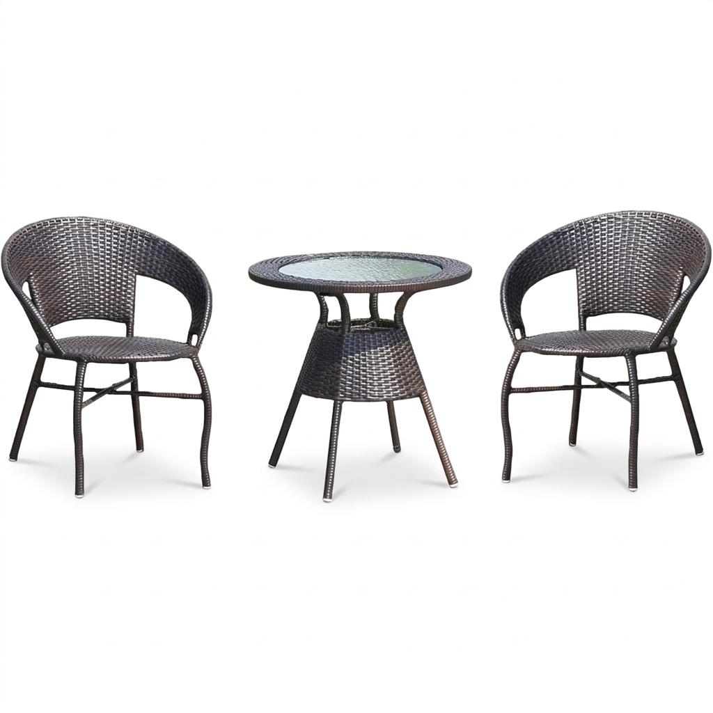 Súprava záhradného nábytku Bistro, 3 diely