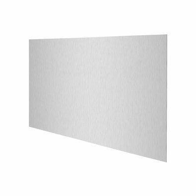 Compactor Magnetische Küchenplatte aus Edelstahl, 50 x 90 cm