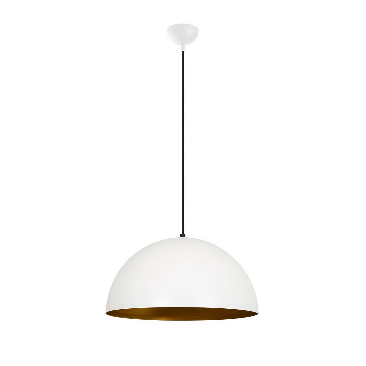 Závěsný lustr Mini Sivani - MR - 719, bílá-zlatá
