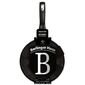 Berlinger Haus Panvica na palacinky s mramorovým povrchom Black Silver Collection, 25 cm