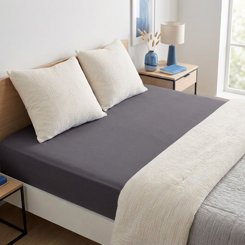 4Home Jersey prostěradlo IDEAL antracit, 70 x 140 cm