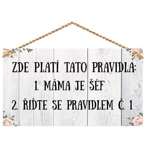 Bohemia Gifts Szabályok dekoratív kép akciós termékkép 1