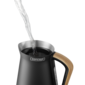 Concept RK3311 czajnik bezprzewodowy stal nierdzewa Nordic, 1,7 l, czarny