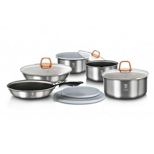 Berlinger Haus 12dielna sada riadu s  odnímateľnou rukoväťou Moonlight Edition