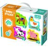 Trefl Baby puzzle Zvieratá na farme, 4 ks
