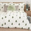 Lenjerie de pat din flanel 4Home Little Trees, 140 x 200 cm, 70 x 90 cm