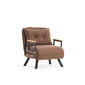 Fotoliu Sando Single Light Brown