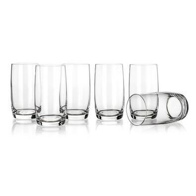 Banquet Crystal Набір склянок long drink Leona 380 мл, 6 шт.