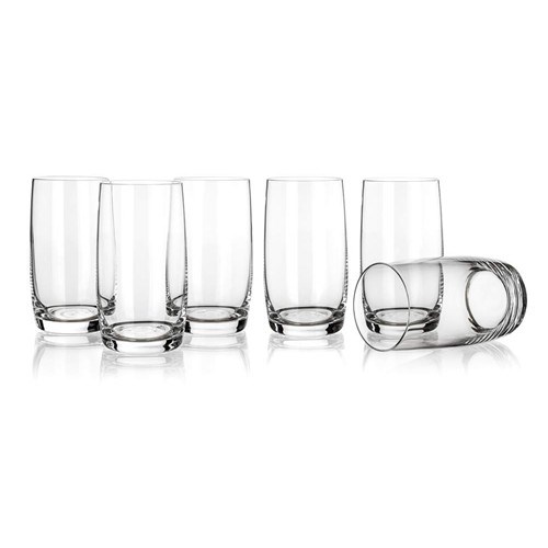 Banquet Crystal Набір склянок long drink Leona 380 мл, 6 шт.